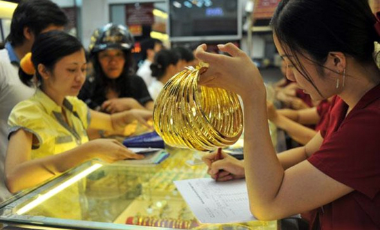 Giá vàng giảm nhẹ ảnh 1
